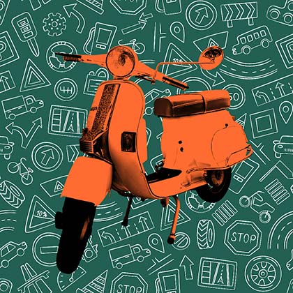 Scootertheorie cursus 1 op 1